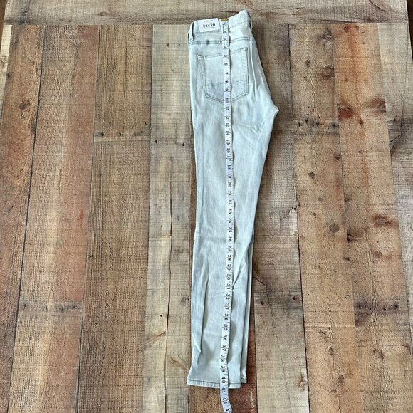 Pacsun light indigo denim jeans stacked skinny high waist men's 28 - Picture 11 of 11